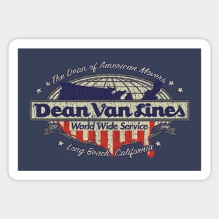 Dean Van Lines 1944 Sticker